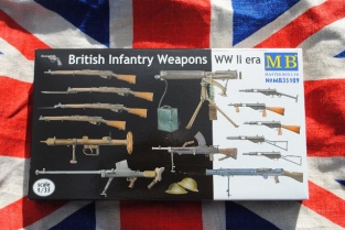 Master Box MB35109  British Infantry Weapons WWII era